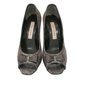 Marc Jacobs Peep Toe Pump with Bow